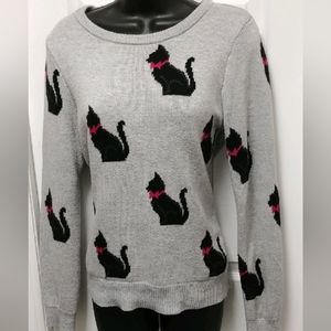 Shrinking Violet cat sweater